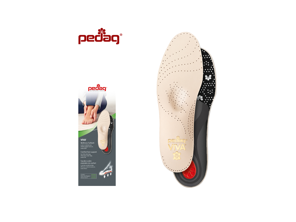 Shukey Retail - Pedag Viva Orthotic with Semi-Rigid Arch Support, Met and Heel Pad